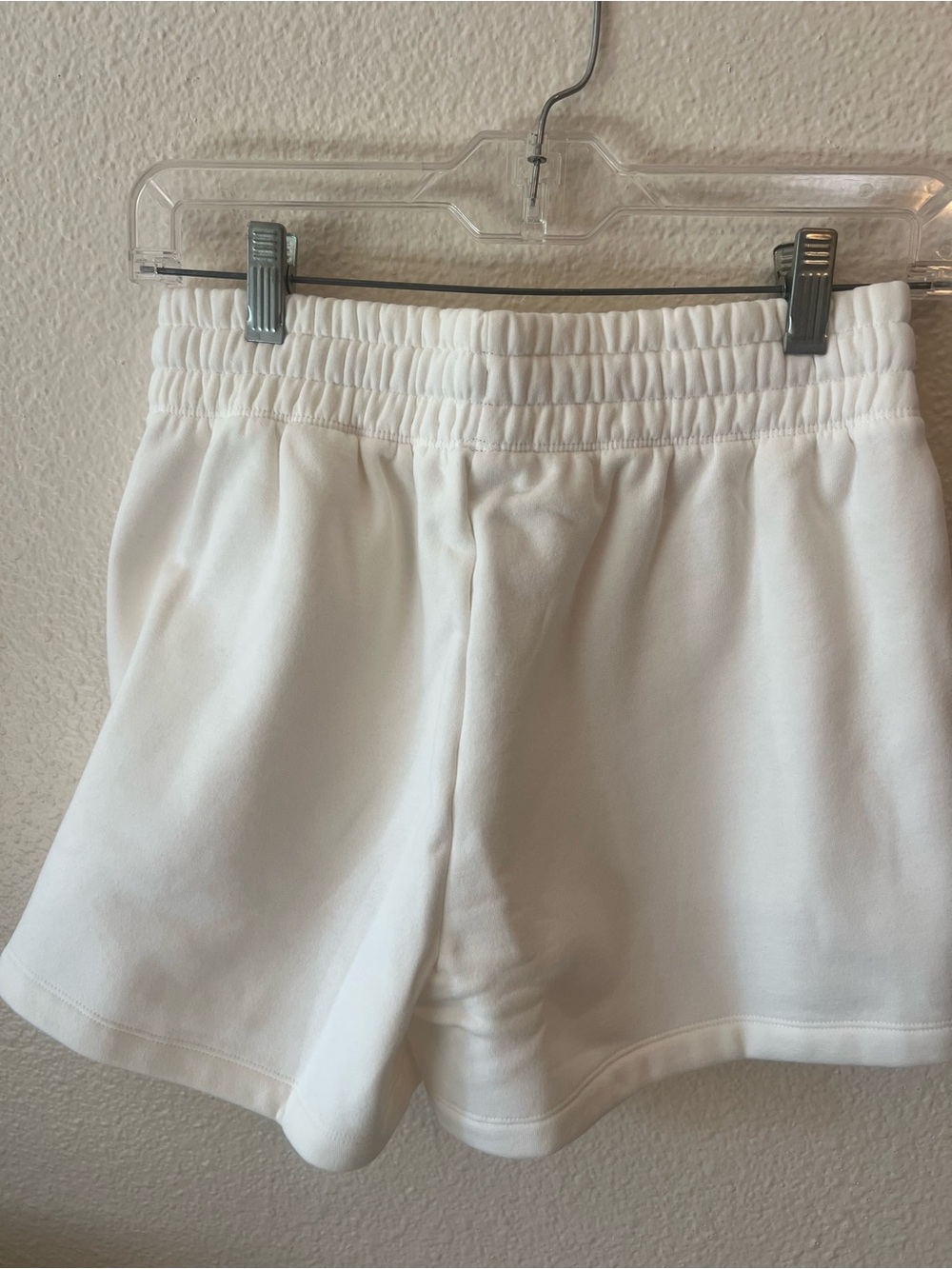 Beyond Yoga Cream Drawstring Athletic Shorts - Picture 3 of 3